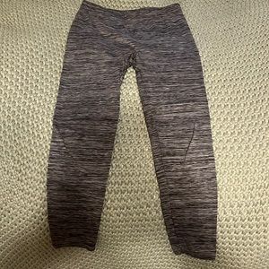 Love Charm.. black and grey thermal leggings.